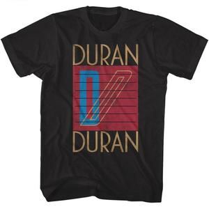 Duran Duran Logo Mens T Shirt Black Dd503